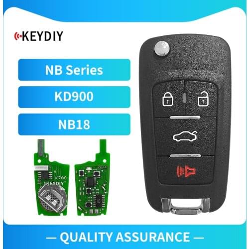 5pcs/lot)NB18 Universal Multi-functional KD Remote 3 Button NB Series Key For KD900 URG200 Remote Master