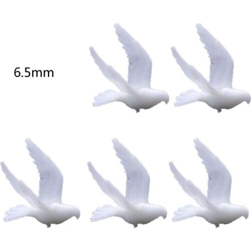 5Pcs Silicone Dove of Peace Model Resin Mold Landspace Resin Jewelry Fillings