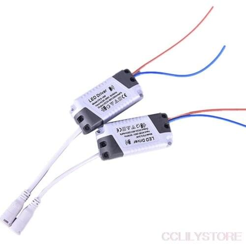 1PC Led Panel Light Driver 8-18W/8-24W Wide Voltage Constant Current DC Female Non-isolated Drive Adapter Power Supply