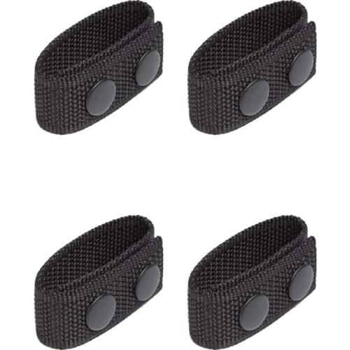 4Pcs Duty Belt Keeper Double Belt Keeper Snaps for Wide Belt Outdoor Belt Equipment