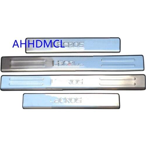 Car Welcome Pedal Threshold Strip Door Sill Strip For Lacrosse 2009 2010 2011 2012 2013 2014 2015