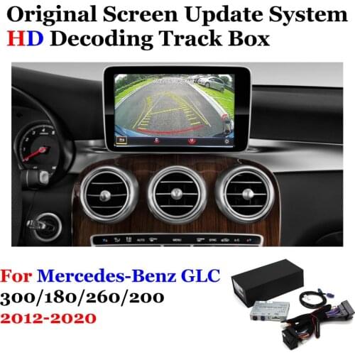 Rear View Camera For Mercedes-Benz GLC 300/180/260/200 2012-2020 Adapter Original Screen upgrade Display Backup Camera Decoder