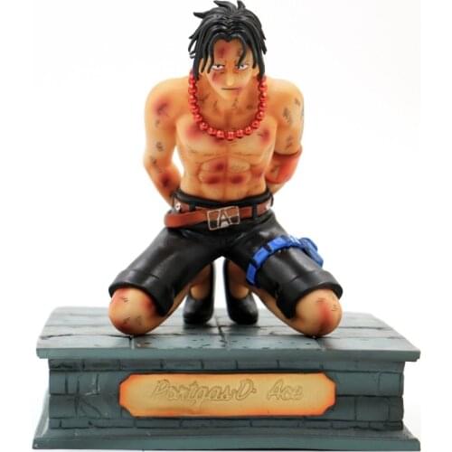 Impel Down Portgas D Ace Prisoner prisoner handcuffs Ace GK PVC Action Figure T30