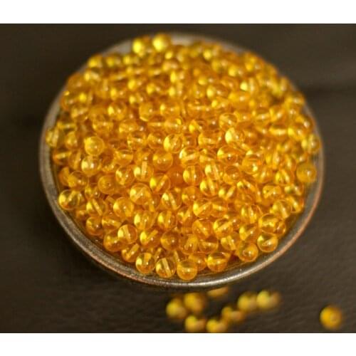 10PIECES AMBER YELLOW ROUND for DIY jewelry making 5/6/7/8/9/10mm loose beads FPPJ wholesale beads nature gemstone