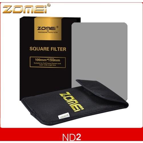 ZOMEi 150*100mm Square Neutral Density Filter ND 2/4/8/16 for Cokin Z-PRO Series