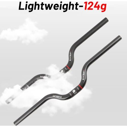 Litepro Ultralight Carbon Mountain Handlebar Bike Fiber For Carbon Bicycle MTB Handle Bar 25.4x580mm Swallow Handle Bar