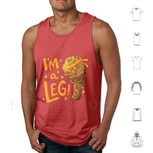 I'M A Leg Tank Tops Vest Sleeveless Voltron Legendary Vld Hunk Yellow Paladin Lion Funny Parody Shiro Sheith Pidge Kosmo