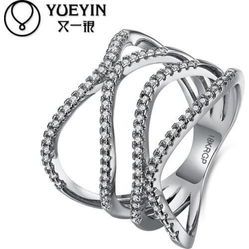 Womens jewelry gold color rings Engagement jewelry anel masculino Trendy Newdesigns rings Factory price cheap