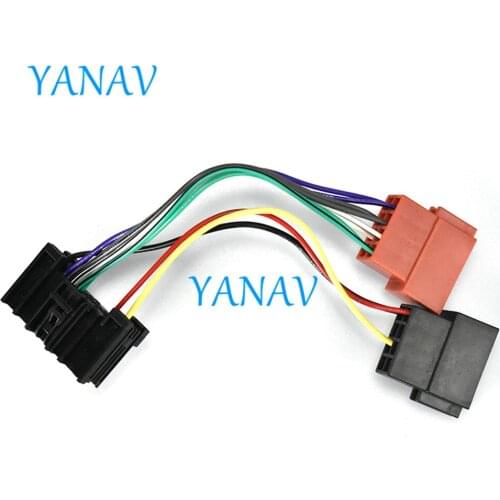 12-140 ISO Radio Adapter for-FORD for-LAND ROVER 2011+ (select models) Wiring Harness Connector Lead Loom Cable Plug Car Stereo
