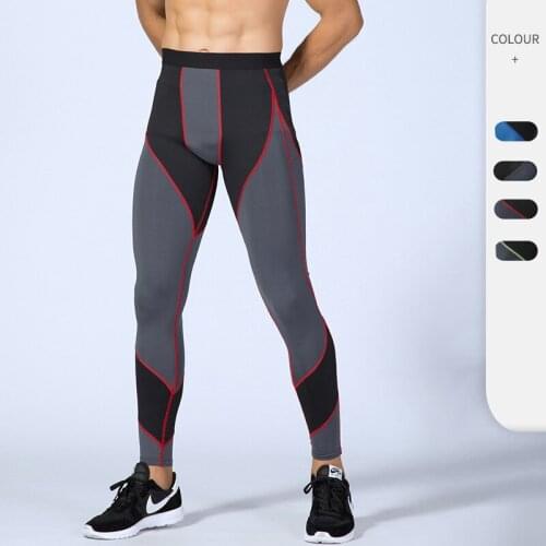 2021 Jogging Running Sport Gym Fitness Pants Sweatpants Men Compression Pants Sportswear Workout Training Sport Tights Leggings