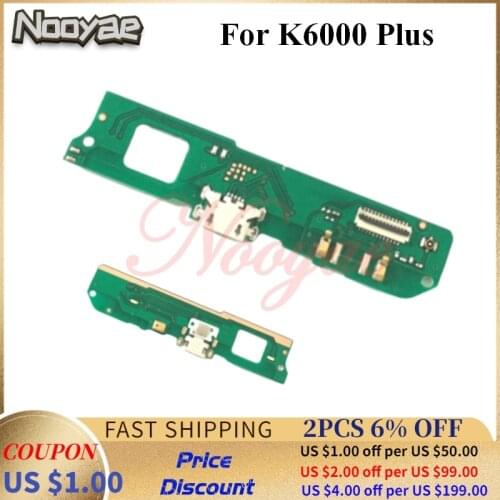 For Oukitel k6000 Plus USB Dock Charging Port Charger Plug Connect Flex Cable Microphone MIC Connector Board