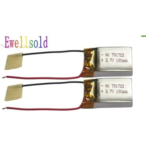 Ewellsold X900 X901 RC Quadcopter spare parts 3.7v 180mAh Li-polymer battery 5pcs/lot Free shipping