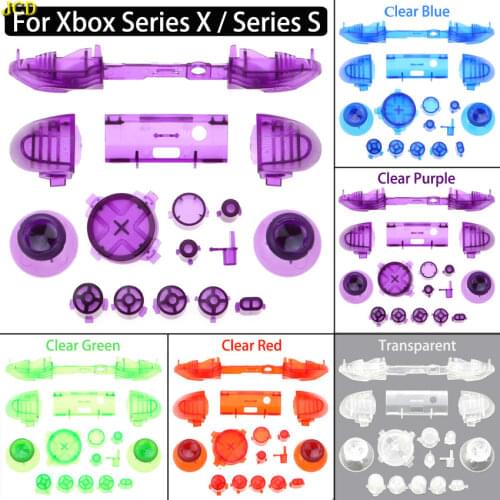 JCD Full Set Button Dpad RT LT Trigger RB LB Bumper ABXY Guide ON OFF Buttons For Xbox Series X S Controller