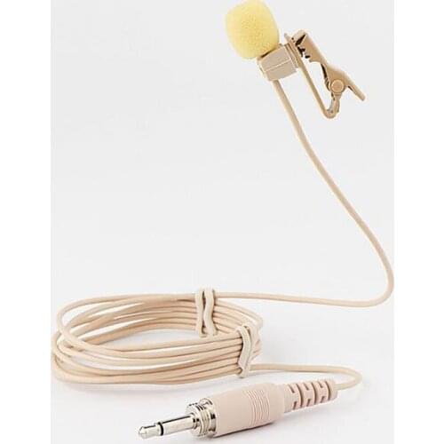 Lavalier Condenser Omnidirectional Lapel Microphone Clip Interview Teaching Guide Live Game XLR 3.5mm 3 Pin 4 Pin 520 22016