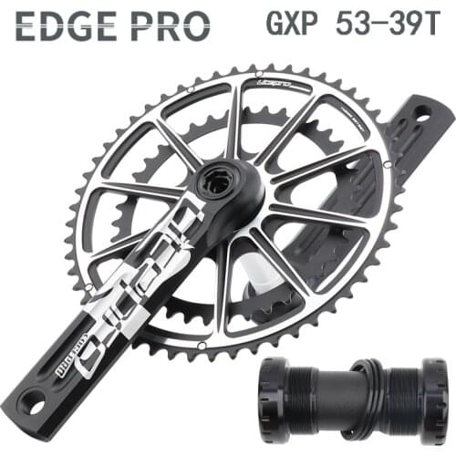 Litepro EDGPRO road bike crank GXP straight mounted crank 2021 new dualdisc aluminum alloy 170mm road bike Folding bike crankset