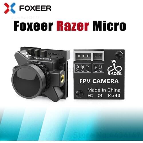 New Foxeer Razer Micro 1200TVL FPV Camera 1.8mm 16:9/4:3 PAL/NTSC Switchable CMOS 1/3 with 4.5-25V for Arrow upgrade FPV