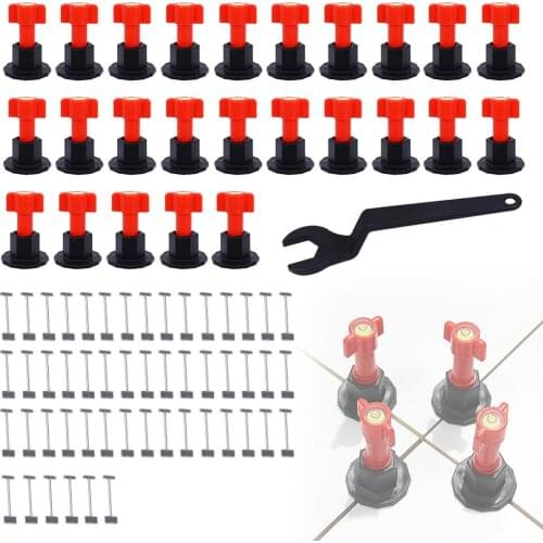 25Pcs Flat Ceramic Level Wedges Tile Spacers For Flooring Wall Tile Spacer Tile Leveling System Leveler Locator Spacers Plier