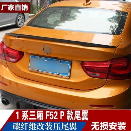 Suitable For Bmw 1 Series Rear Wing, and Hatchback F20f52 116 118i120i Refitted with Carbon Fiber Compression Tail Ac Top Wing