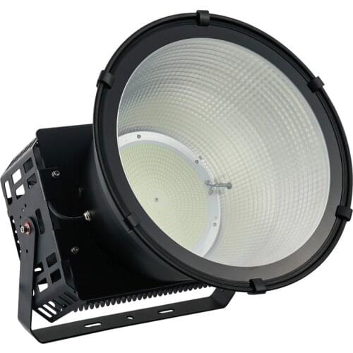 Led Flood Light 300/400/500/600/1000w Round Tower Crane Lamp Stadium Build Site Outdoor High Bay Lighting Waterproof Spots 220v