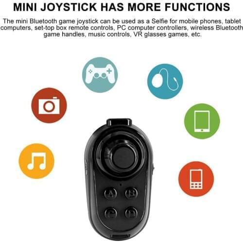 R1 Mini Ring Bluetooth4.0 Rechargeable Wireless VR Remote Game Controller Joystick Gamepad For Android 3D Glasses R57
