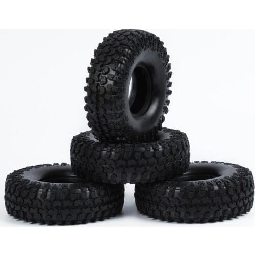 114mm Rock Crawler Tire Tyre For 1/10 RC car CC01D90 D110 SCX10 1.9 4PCS