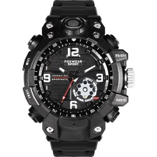 Smart Sports Watch Waterproof Led Lighting Watch WIFI Camera IR Night Vision 2K HD H.264 Action Ourdoor Watch Recorder