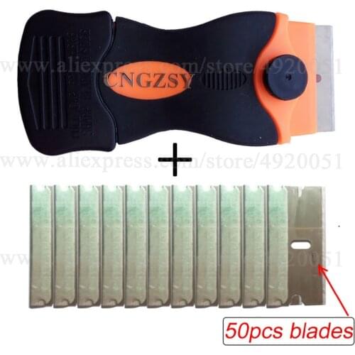 Utility Practical Floor Cleaner Tile Surface Glue Residual Shovel Ceramic Glass Oven Paint Sticker Knife Handmade Tools E12+50M