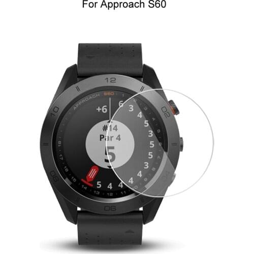 For Garmin Approach S60 Smart Watch Screen Protector Protective Tempered Glass Film Explosion-proof