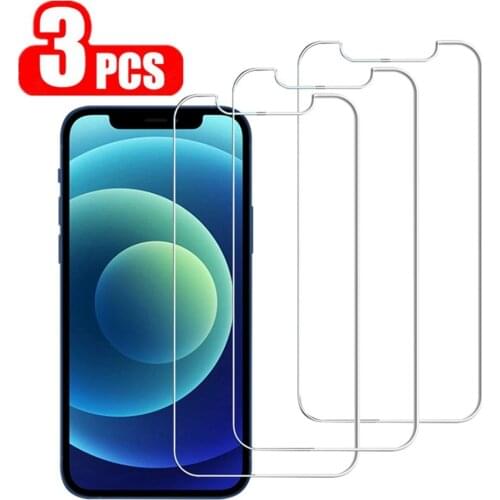 10pcs Tempered Glass For iphone 12 11 Pro Max X XS XR 7 8 6s Plus Screen Protector SE 2020 Glass on iphone 12Mini 12 Pro