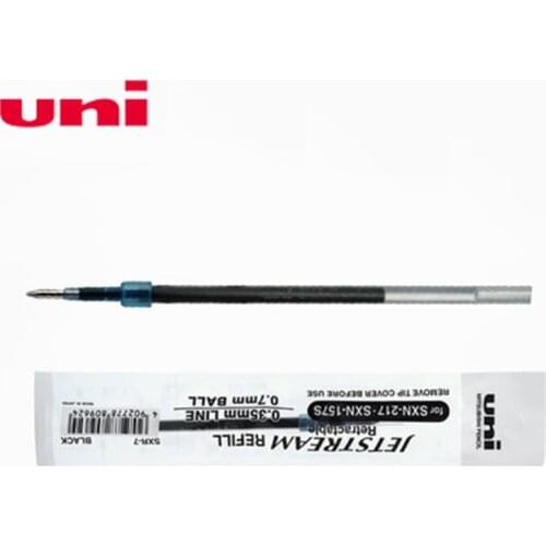 12 Pcs/Lot Mitsubishi Uni SXR-10 New Technology JETSTREAM Gel Pen Refill Writing Supplies for kids child Student Office