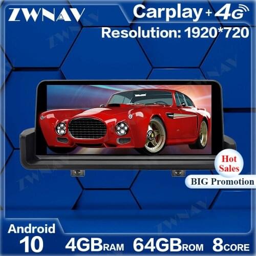 4+64G Android 10.0 Car Multimedia Player For BMW 3 Series E90 E91 E92 E93 2005-2012 GPS Radio navi stereo Touch screen head unit