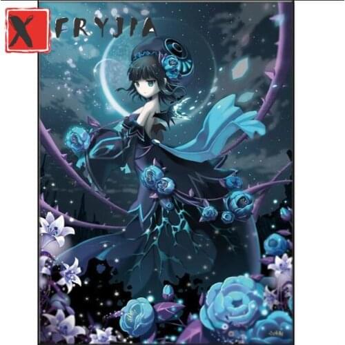 DIY diamond embroidery Cartoon anime girl full square round diamond painting cross stitch kit 5D mosaic stickers home decoration