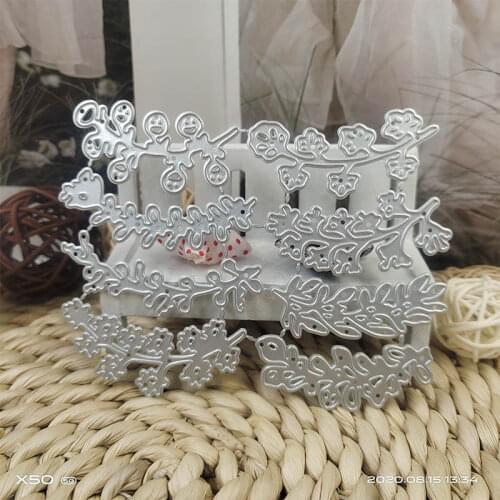 Branch metal cutting mold new 2020 scrapbook process mold DIY book cutting album art card making mold decoration