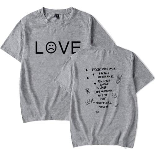 Lil Peep T Shirt Men Women Casual T-Shirt Summer Cotton O-Neck T-Shirt Streetwear Fashion T-Shirt Harajuku Print Short Sleeve