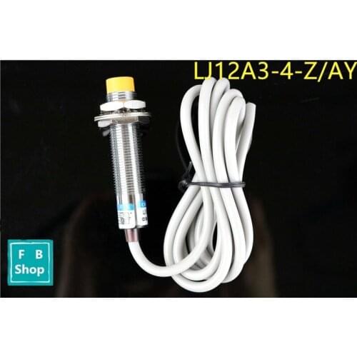 1pcs sensing PNP NC LJ12A3-4-Z/AY M12 4mm cylinder inductive proximity sensor switch