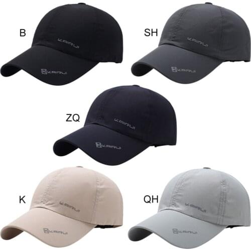 Outdoor Sport Running Baseball Mesh Hat Men Quick-drying Summer Visor Cap Adjustable Snapback Casual Hats Caps New Style