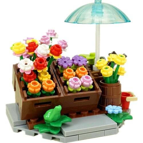 Street View Store City Building Blocks for Children Toys MOC DIY Compatible Friends Bricks Parts Boys Girls Gift Juguetes Ninos