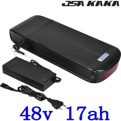 48V 17AH Lithium Battery 48V 10AH 13AH 17AH Electric Bicycle Li-ion Battery use LG cell 48V 500W 750W Ebike Battery Motor