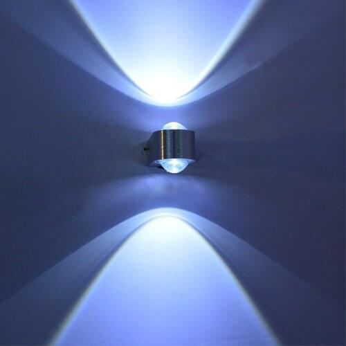 Material Acrylic Wall Lamp Aluminum Wall Lamp for Bedroom Decoration 2W Indoor LED Childrens Room Spotlight ZM911