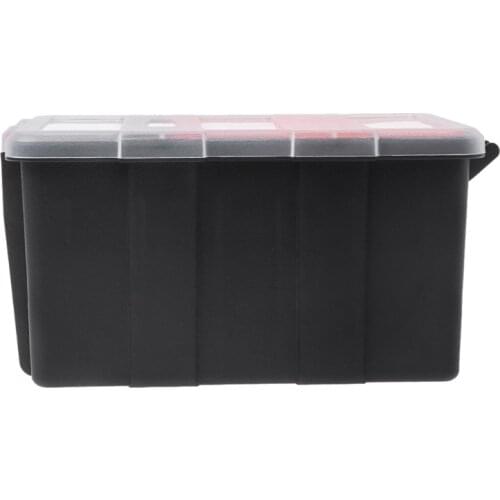 Hardware Box Transparent Multifunctional Storage Tools Case Plastic Organizer B0KC