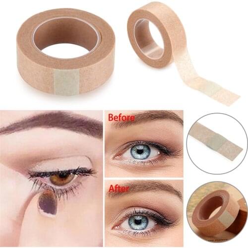 Double Eyelid Stickers Eyeshadow Eyeliner Stencils Non-woven Eye lift Tape Multipurpose Single Side Eyelid Cut Crease Adhesive