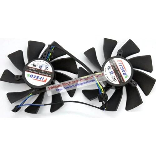 New Original For Sapphire XFX FX-797A/G XFX HD7950 HD7970 Vapor-X GHz Edition Video Card cooling fan FD9015U12S DC12V 0.55A