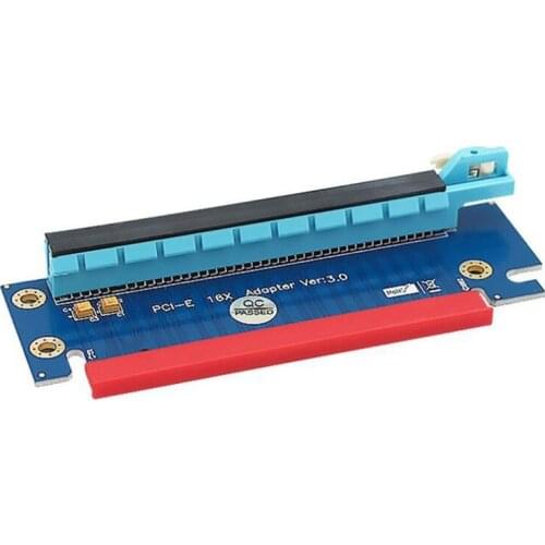 PCI Express 16X Riser Card PCIE Riser Graphics Card PCI-E Riser Adapter PCI-E 16X to 16X Raiser Card for 1U 2U Host
