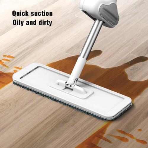 Creative Floor Mop With Spin Bucket Squeeze Mop for House Household Home Kitchen Washer Cleaning Tools and Accessories