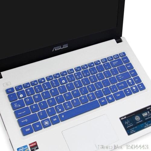 Silicone Keyboard Cover Protector For 14 inch Asus keyboard For K40 P80 X42J K40 X8 P80 P81 A41 X43S x44 x45 X8 A411 T6670