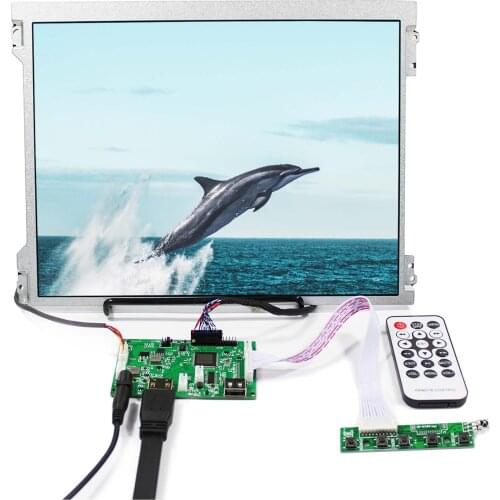 12.1inch M121GNX2 1024X768 LCD Screen 12.1"Contrast Ratio 800:1 LVDS 20 pins Monitor with HD-MI LCD Controller Board