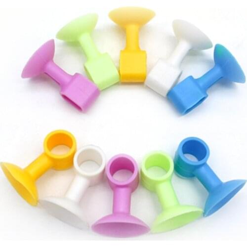 2/1PCS Doorknob Wall Mute Crash Pad Door Cabinet Door Handle Lock Silencer Anti-collision Silicone Door Stopper Suction Cushion