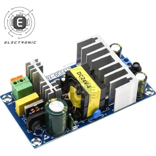 AC-DC 4A to 6A 24V100W Stable High-Power Switching Power Supply Board Regulated Power Supply Converter Module