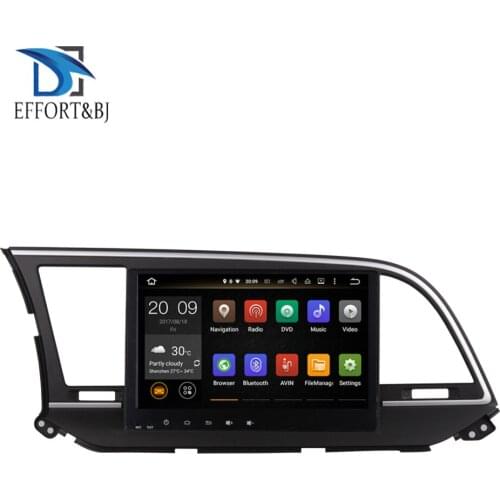 10.1''Android Octa Core 4GB RAM IPS Screen with Bluetooth For Hyundai Elantra 2016-2020 Left Hand Driving Car Multimedia Player