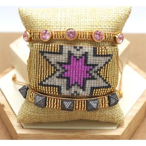 ZHONGVI Unique Bracelets For Women MIYUKI Star Bracelet Femme Armband Adjustable 2020 Jewelry Mexico Pulseras Mujer Moda 2020